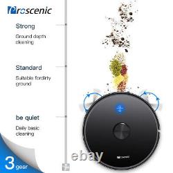 Proscenic M7 Pro Laser Robotic Vacuum Cleaner Dry Wet Mopping With dust collector