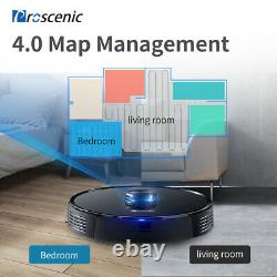 Proscenic M7 Pro Laser Robotic Vacuum Cleaner Dry Wet Mopping With dust collector