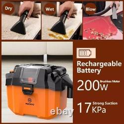 QT Wet and Dry Vacuum Cleaner 10L Wireless Vacuum Cleaner