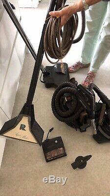 RAINBOW Black And Brown Vacuum Cleaner Power Nozzle Wet And Dry Great Condition