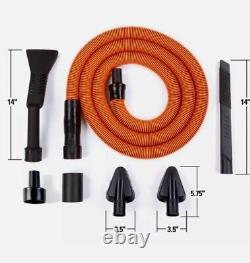 Ridgid Wet Dry Vacuu Cleaner Auto Car Vac Cleaning Kit Hose/Brush Attachments C3