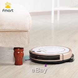Robot Vacuum Cleaner Cleaning Pet Hair Wet/Dry Mop Hardwood Floor Fmart ZJ-C1 UK