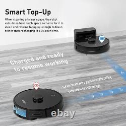 Robot Vacuum Cleaner Laser Navigation 3500Pa Dry & Wet Mopping WIFI APP Control