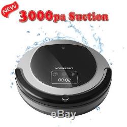 Robot Vacuum Cleaner Map Navigation Smart Memory Suction 3000pa Wet Dry Mop