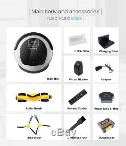 Robot Vacuum Cleaner Map Navigation Smart Memory Suction 3000pa Wet Dry Mop