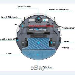 Robot Vacuum Cleaner Smartphone WIFI APP Control Wet And Dry Mop