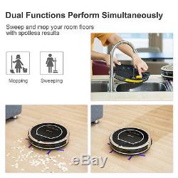Robot Vacuum Cleaner Wet Dry Cleaning Sweeping Machine with Alexa Control WiFi