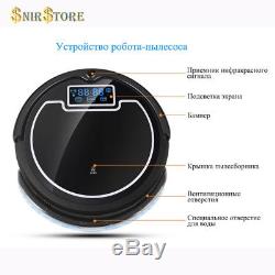 Robot Vacuum Cleaner with Water Tank Wet Dry TouchScreen Big Mop Schedule 2000mA