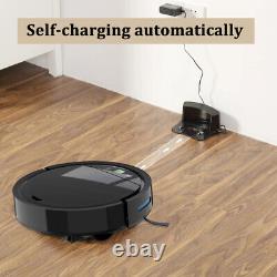 Robotic vacuum cleaner mop tuya wifi smart robot floor dry wet sweeping auto UK