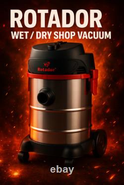 Rotador Vac Wet/dry vacuum cleaner 30 Litre Tank Commercial Vehicle Cleaning