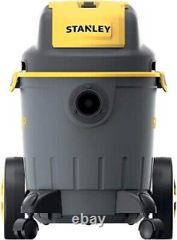 STANLEY SXVC20PE Wet&Dry Vacuum Cleaner, Black/Yellow, 20 L-Power Tool Socket
