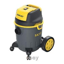 STANLEY SXVC20PE Wet&Dry Vacuum Cleaner, Black/Yellow, 20 L-Power Tool Socket