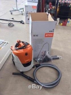 STIHL SE62 Industrial Wet and Dry Vaccum Cleaner New