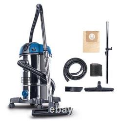 Scheppach 1300W premium wet & dry vacuum cleaner with 3m hose 30 litre tank