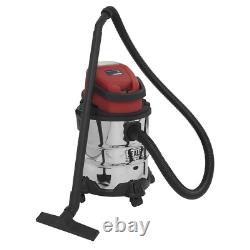 Sealey 20V 1x4.0Ah 20L Cordless Wet & Dry Vacuum Cleaner Kit PC20VCOMBO4