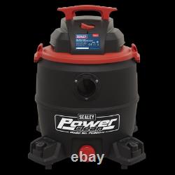 Sealey 230V 1400W 30 Litre Wet/Dry Vacuum Cleaner With 4m Cable 3-Pin Plug PC300