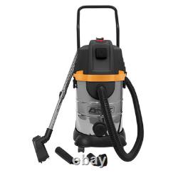Sealey 30L Industrial Cyclone Vacuum Cleaner Wet & Dry 1200With230V PC300BL
