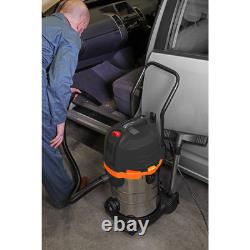 Sealey 30L Industrial Cyclone Vacuum Cleaner Wet & Dry 1200With230V PC300BL