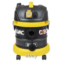 Sealey BuilderVac Wet & Dry Vacuum Cleaner 15L. Drum M Class Filtration