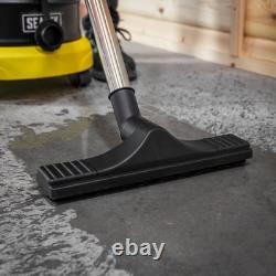 Sealey BuilderVac Wet & Dry Vacuum Cleaner 15L. Drum M Class Filtration