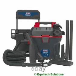 Sealey GV180WM Vacuum Cleaner Garage Wet Dry 1500W 230V Wall Mounting
