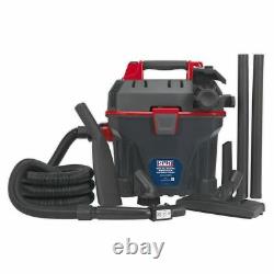 Sealey GV180WM Vacuum Cleaner Garage Wet Dry 1500W 230V Wall Mounting