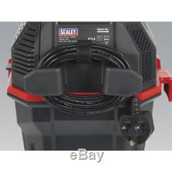 Sealey GV180WM Wall Mount Remote Control Wet & Dry Vacuum Cleaner 240v