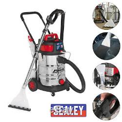 Sealey Industrial Car Valeting Machine Wet & Dry Carpet Upholstery Cleaner 30L
