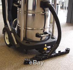 Sealey Industrial Wet & Dry Wet & Dry Vacuum Cleaner Stainless Swivel Drum 77ltr