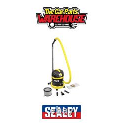 Sealey PC150BV110V Builders Wet / Dry Cleaner 15L Stainless Drum Filtration 110V