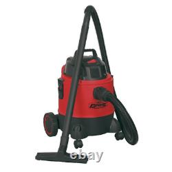 Sealey PC200 Vacuum Cleaner Wet & Dry 20L 1250With230V