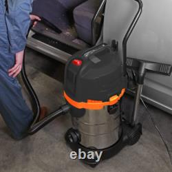 Sealey PC300BL Industrial Cyclone Vacuum Cleaner Wet & Dry 30L 1200W 230V B