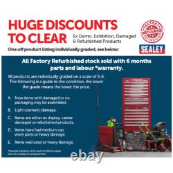 Sealey PC300BL Industrial Cyclone Vacuum Cleaner Wet & Dry 30L 1200W 230V B