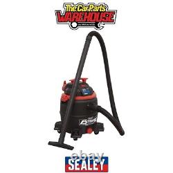 Sealey PC300 Vacuum Cleaner Wet & Dry 30L 1100With230V