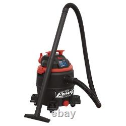 Sealey PC300 Vacuum Cleaner Wet & Dry 30L 1100With230V