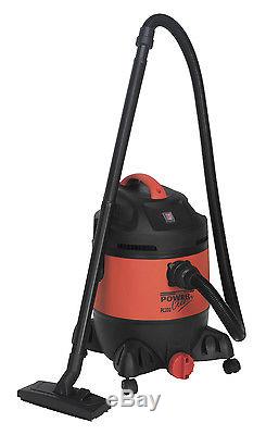 Sealey PC300 Vacuum Cleaner Wet & Dry 30ltr 1400With230V