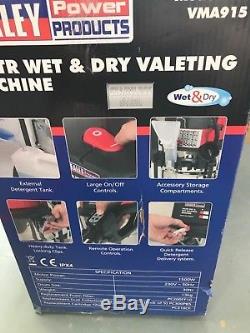 Sealey VMA915 Wet Dry Vacuum Vac Cleaner Valet Valeting Machine Carpet Washer