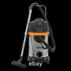 Sealey Vacuum Cleaner Cyclone Wet/Dry 30 Litres Double Stage 1200With230V PC300BL
