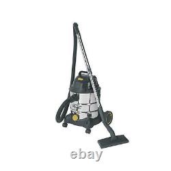 Sealey Vacuum Cleaner Industrial Wet & Dry 20L 1250With110V Stainless Drum