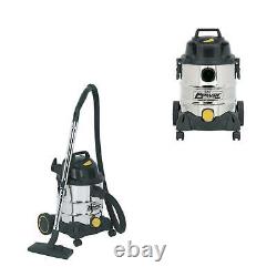 Sealey Vacuum Cleaner Industrial Wet & Dry 20L 1250With110V Stainless Drum