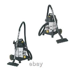 Sealey Vacuum Cleaner Industrial Wet & Dry 20L 1250With110V Stainless Drum