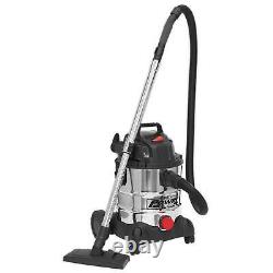 Sealey Vacuum Cleaner Industrial Wet & Dry 20L High Powered PC200SD