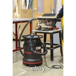 Sealey Vacuum Cleaner Industrial Wet/Dry 35L 1200With230V Plastic Drum Self-Clean