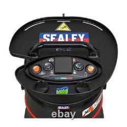 Sealey Vacuum Cleaner Industrial Wet & Dry 35ltr 1200With230V Plastic Drum