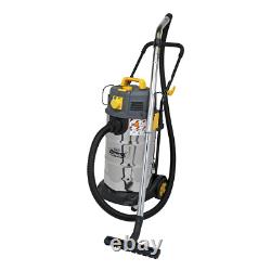 Sealey Vacuum Cleaner M CLASS Dust-Free Wet/Dry 38L 1100With110V PC380M110V