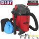 Sealey Vacuum Cleaner Wet & Dry 10L 1000With230V High Powered