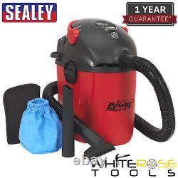 Sealey Vacuum Cleaner Wet & Dry 10L 1000With230V High Powered
