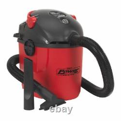 Sealey Vacuum Cleaner Wet & Dry 10L 1000With230V High Powered