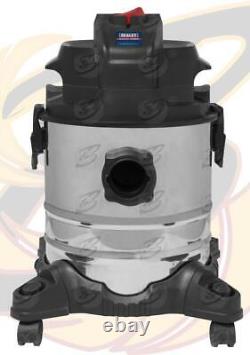 Sealey Wet And Dry Vacuum Cleaner 20l 1000w / 240v Water Dirt Carpet Washer