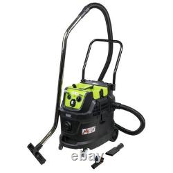 Sealey Wet Dry Vacuum Cleaner Dust-Free Industrial 40L Air/Electric 1600With230V